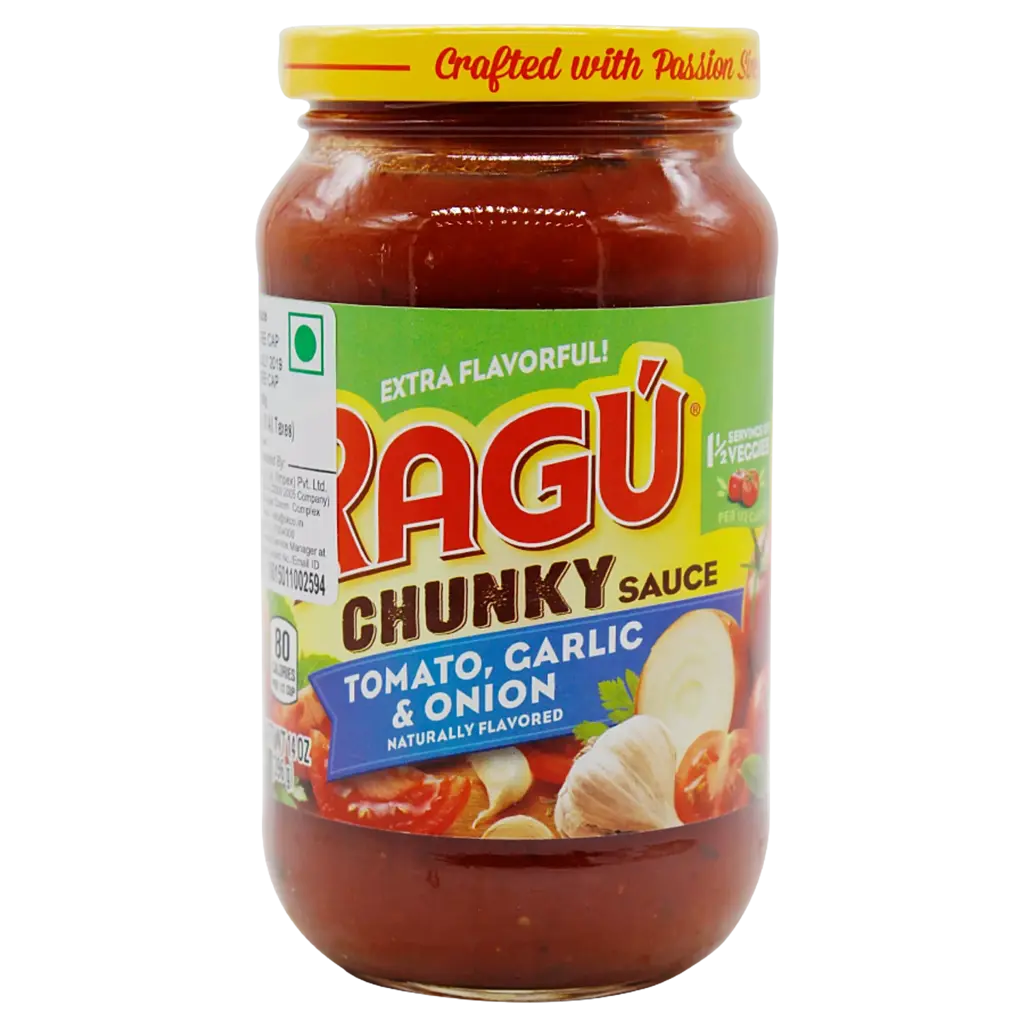 Ragu Pasta Sauce Tomato Garlic& Onion