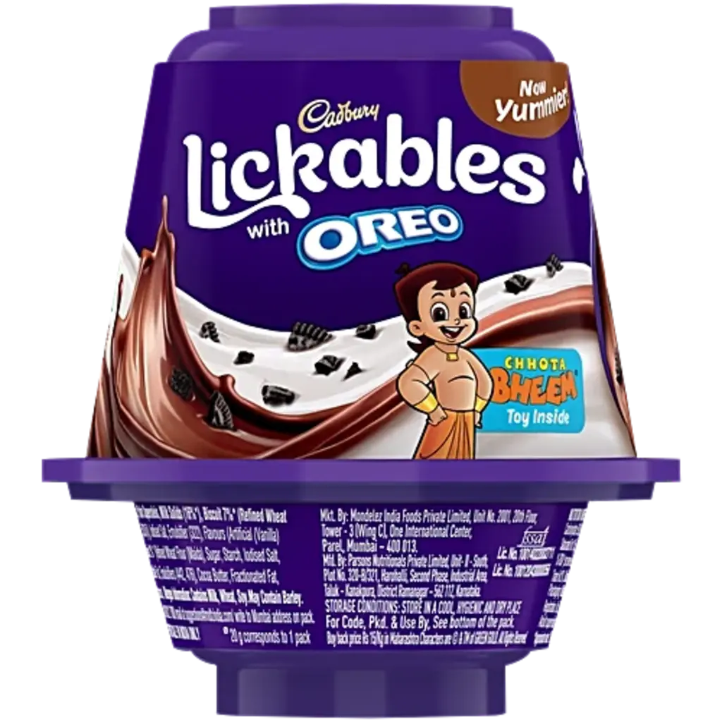 Cadbury Lickables Chocolate With Oreo