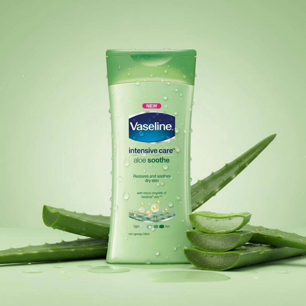 Vaseline Body Lotion Aloe Soothe