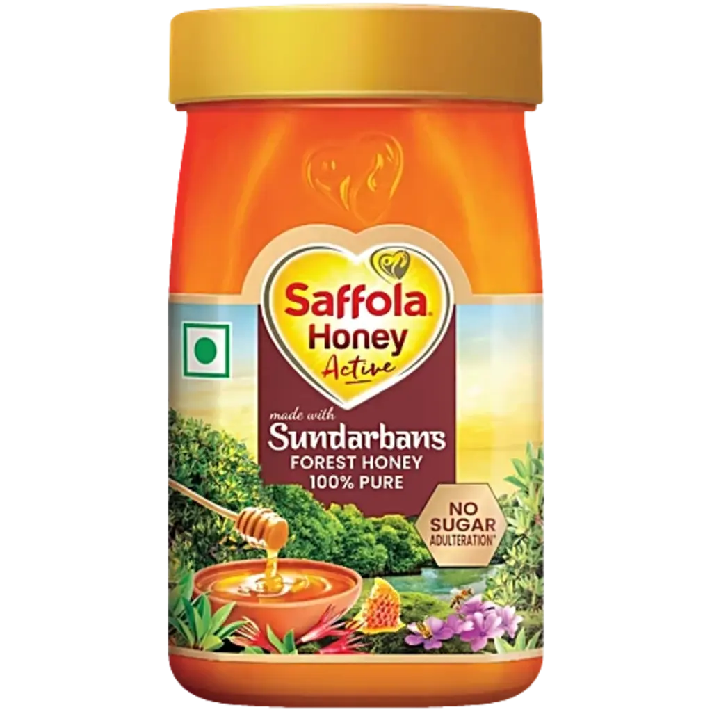 Saffola Honey Active - Made With Sundarbans Forest Honey