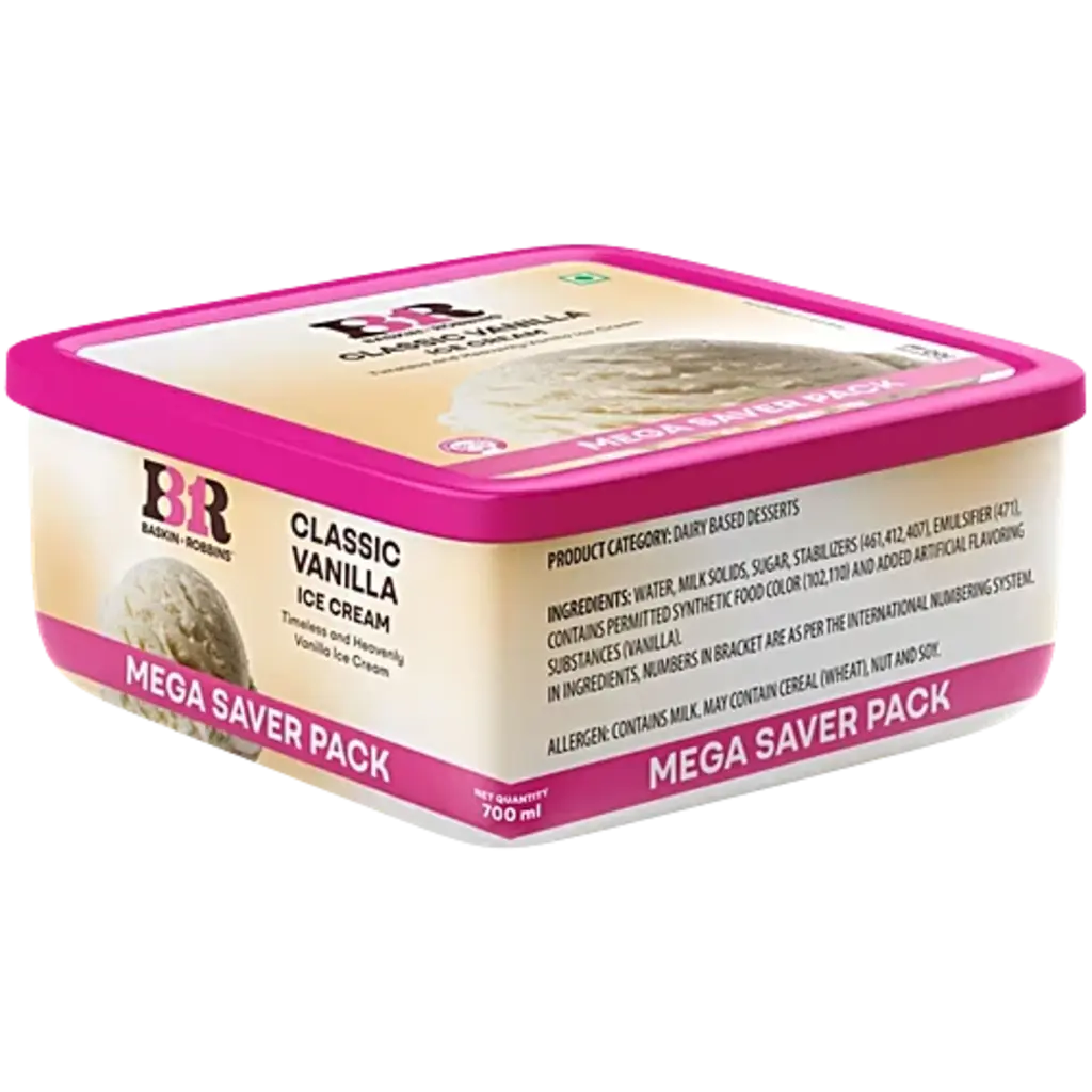 Baskin Robbins Ice Cream - Classic Vanilla