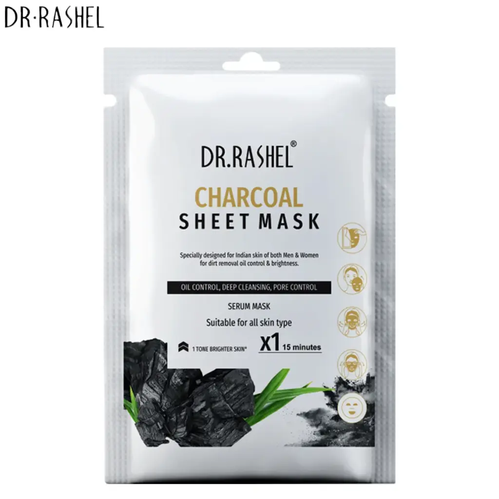 Dr.Rashel Charcoal Serum Sheet Mask