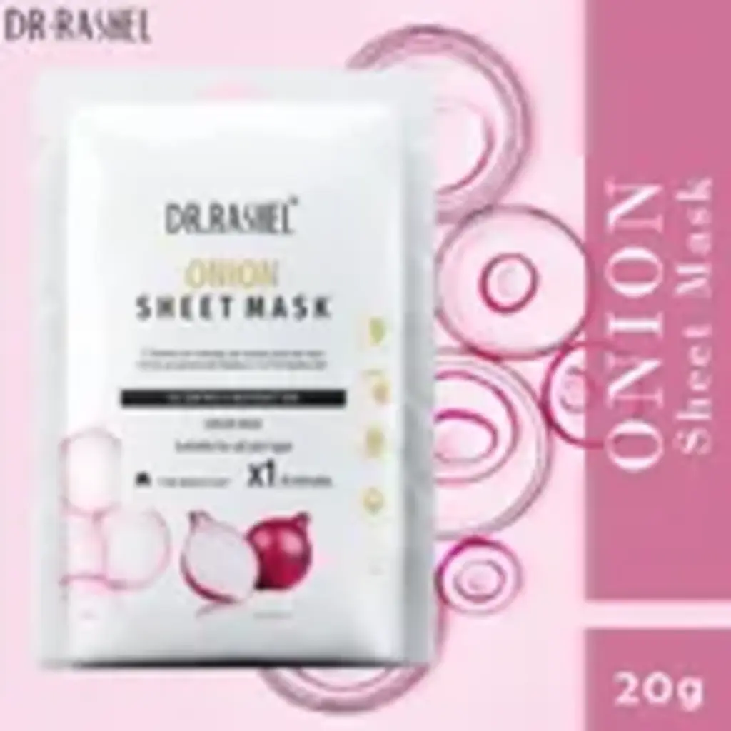 DR.RASHEL Onion Face Sheet Mask With Serum