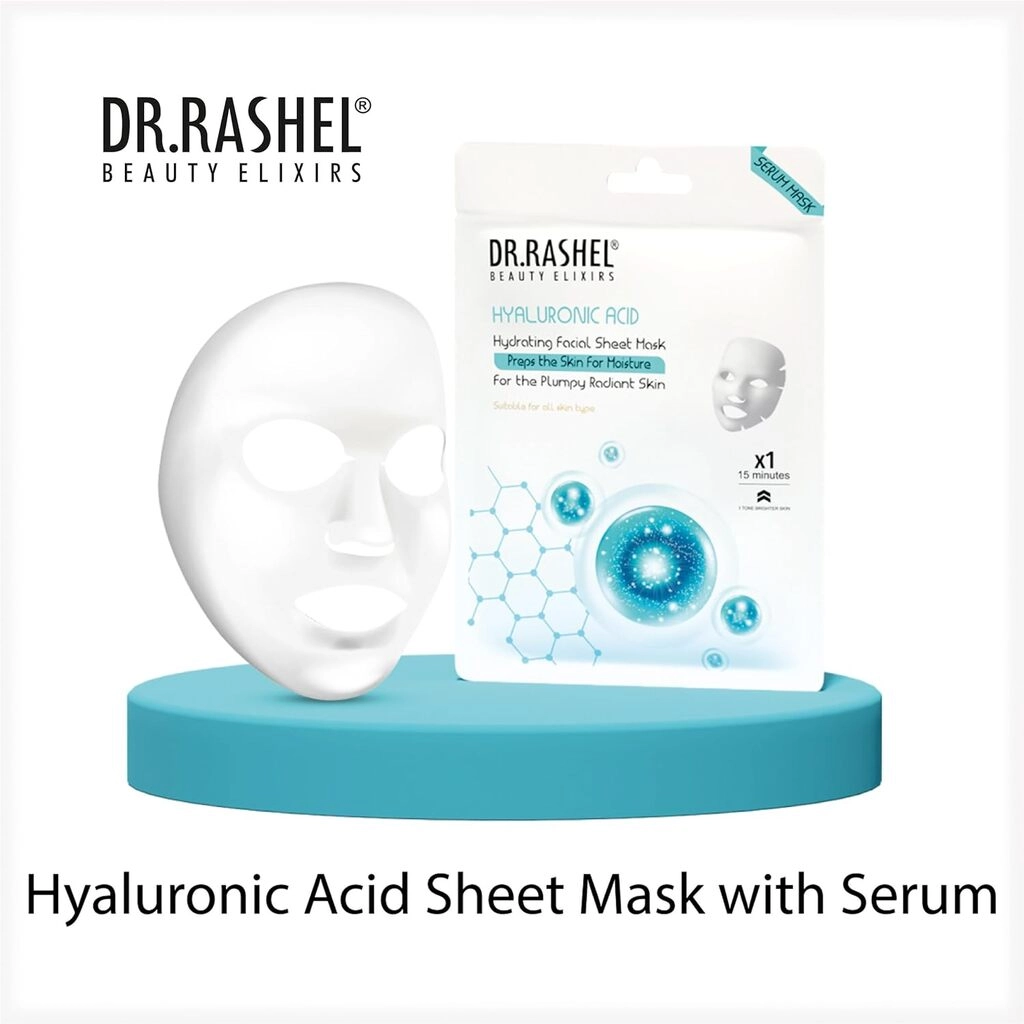 DR.RASHEL Hyaluronic Face Sheet Mask With Serum