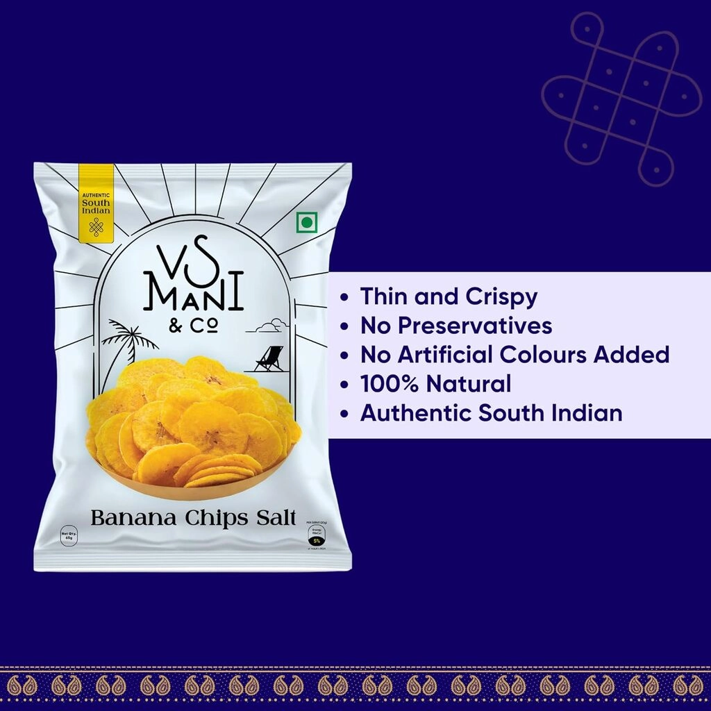 Vs Mani & Co - Salted Banana Chips