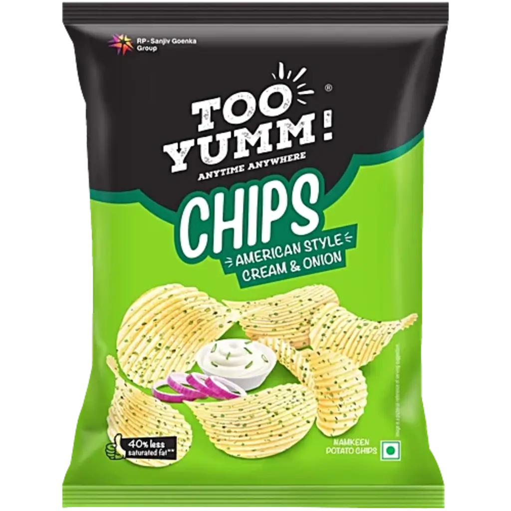 Too Yumm! American Style Cream & Onion Potato Chips