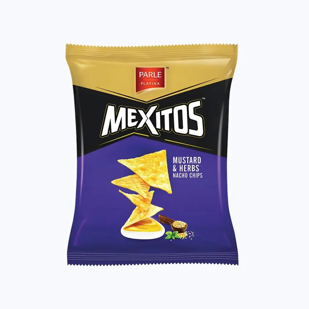 Parle Mexitos Nacho Chips Mustard & Herbs
