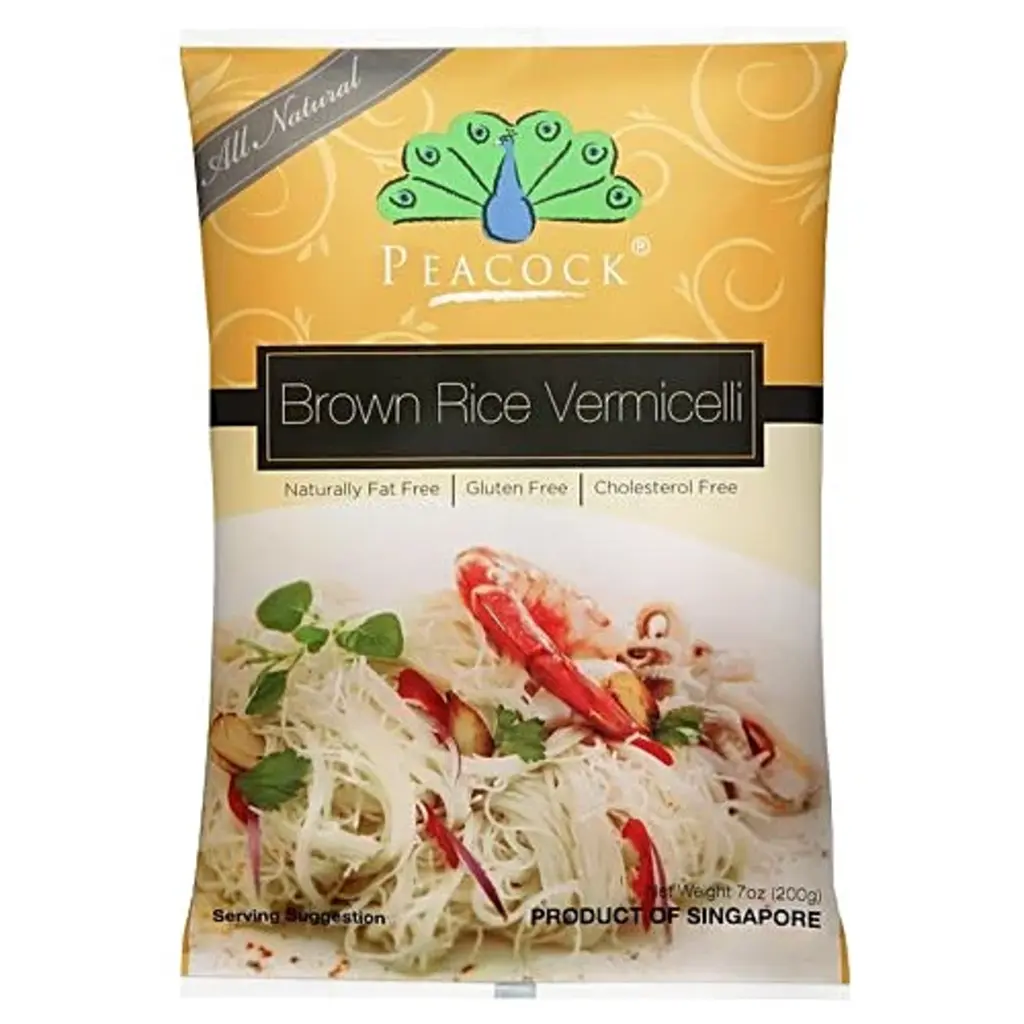 Peacock Rice Vermicelli - Brown Rice