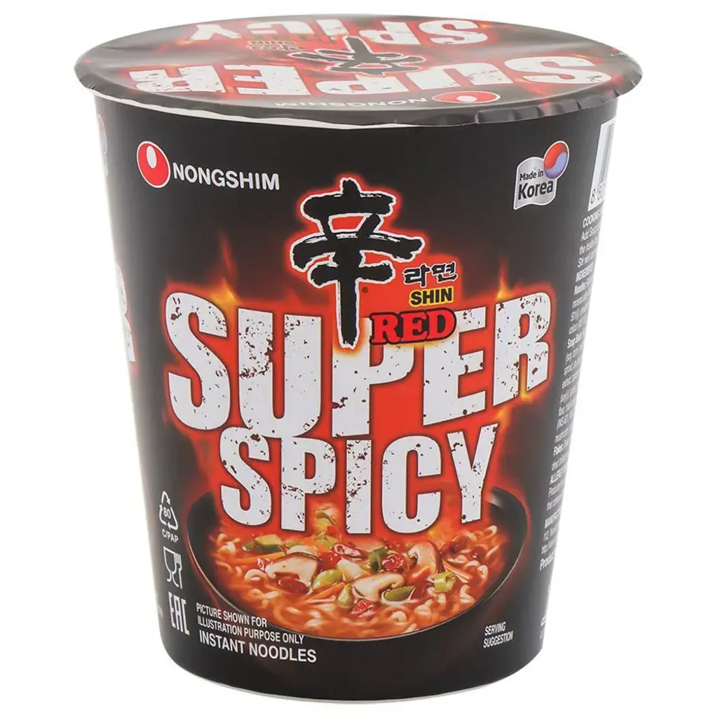 Nongshim Shin Red Super Spicy Instant Noodles