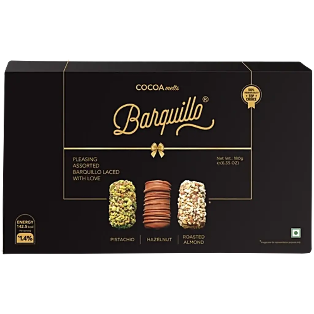 Barquillo Cocoa Melts Chocolate Gift Pack Assorted