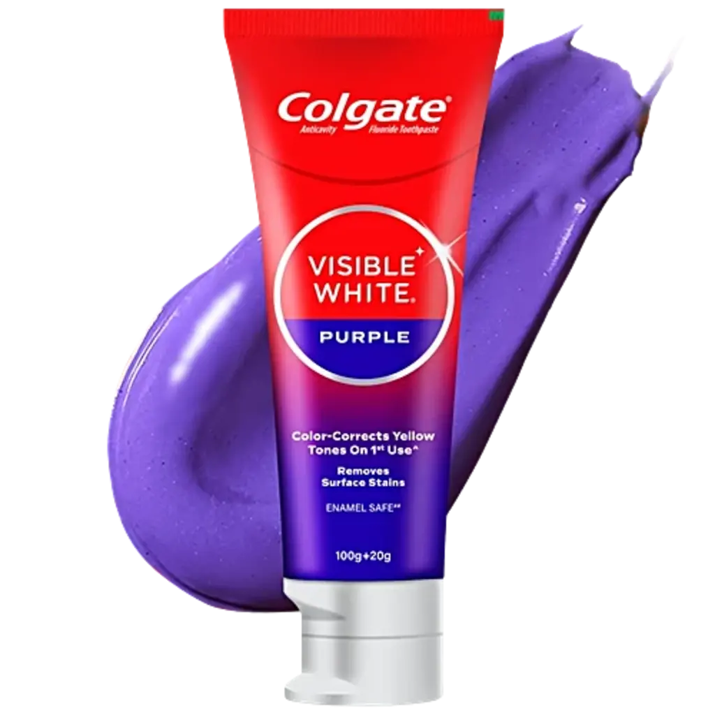 Colgate Visible White Purple Toothpaste
