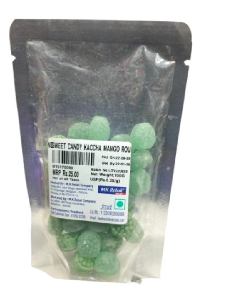 Sweet Candy Kaccha Mango Round