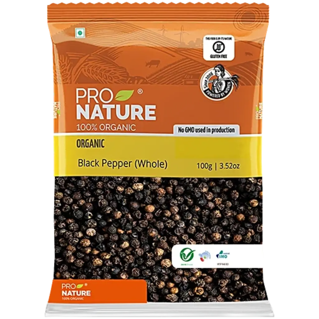 Pro Nature 100% Organic Black Pepper