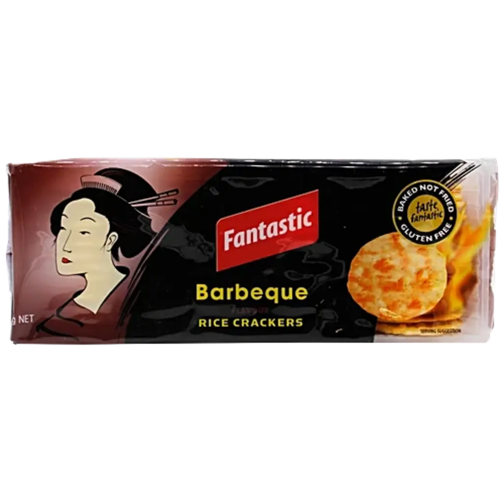 Fantastic Rice Crackers Barbeque 100G