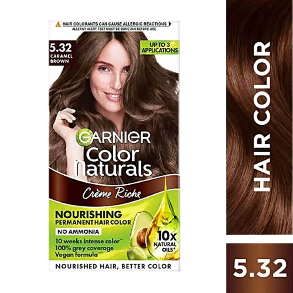 Garnier Color Naturals Mini Shade 5.32 Caramel Brown