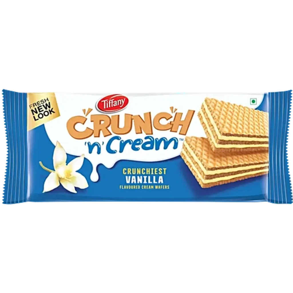 Tiffany Crunch n Cream Vanilla Cream Wafers