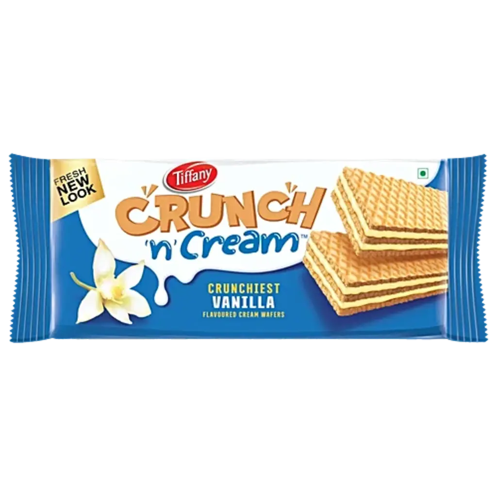 Tiffany Crunch n Cream Vanilla Cream Wafers