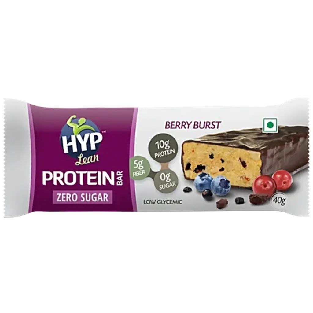 Hyp Protein Bar Sugar Free Berry Burst