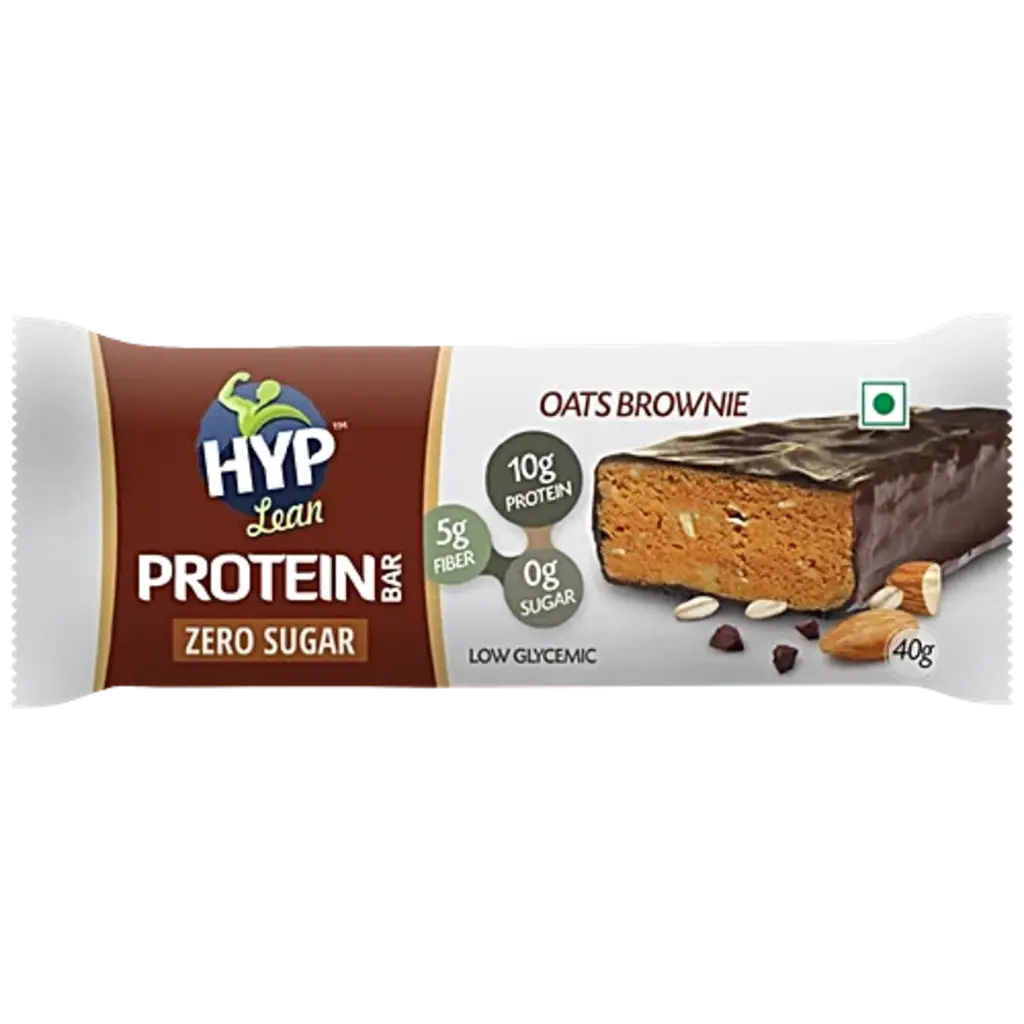 Hyp Protein Bar Sugar Free Oats Brownie