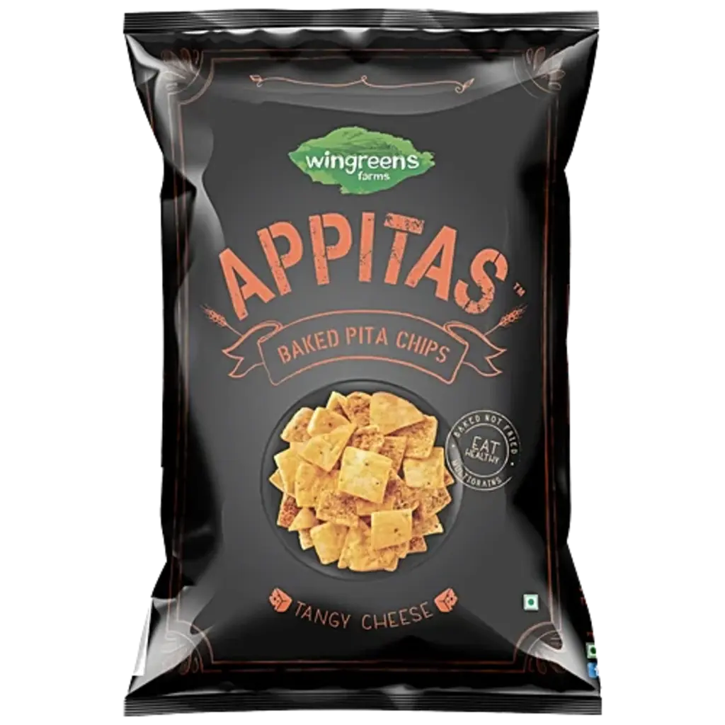 Appitas Chips Pita Baked Tangy Cheese Multigrain