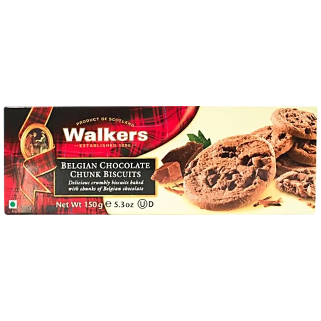 Walkers Belgian Chocolate Chunk