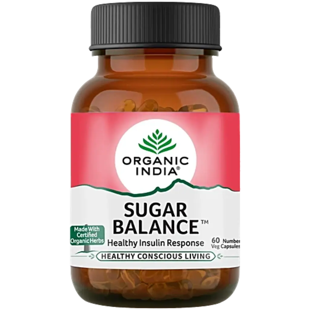 Organic India Sugar Balance Capsules