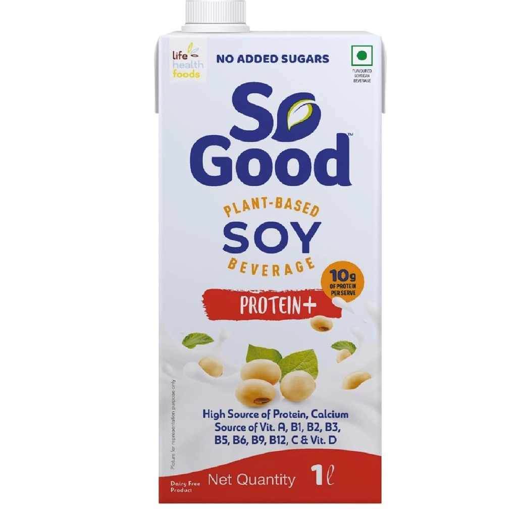 So Good Plant Based Soy Beverage Protein+