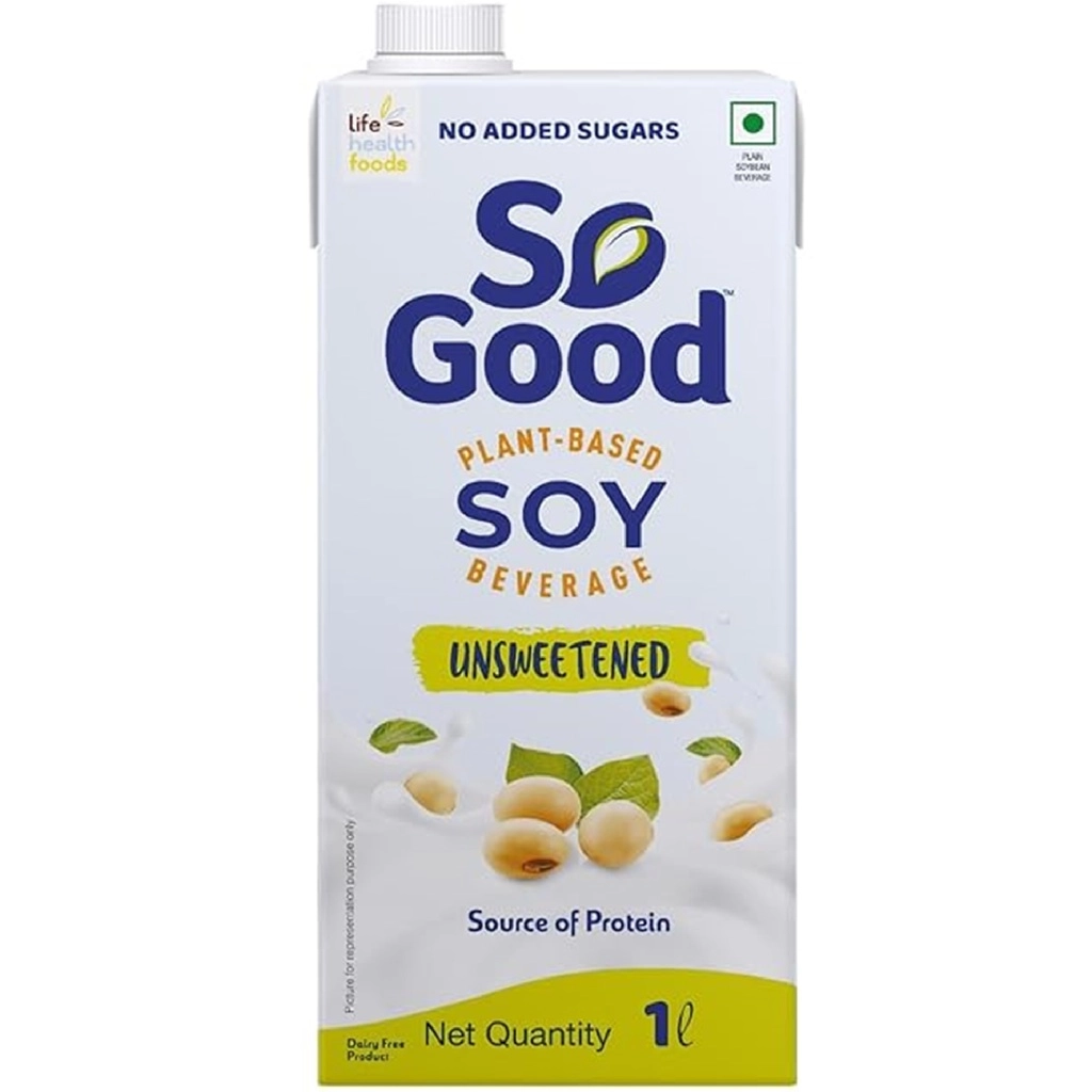 So Good Plant-Based Soy Beverage Unsweetened