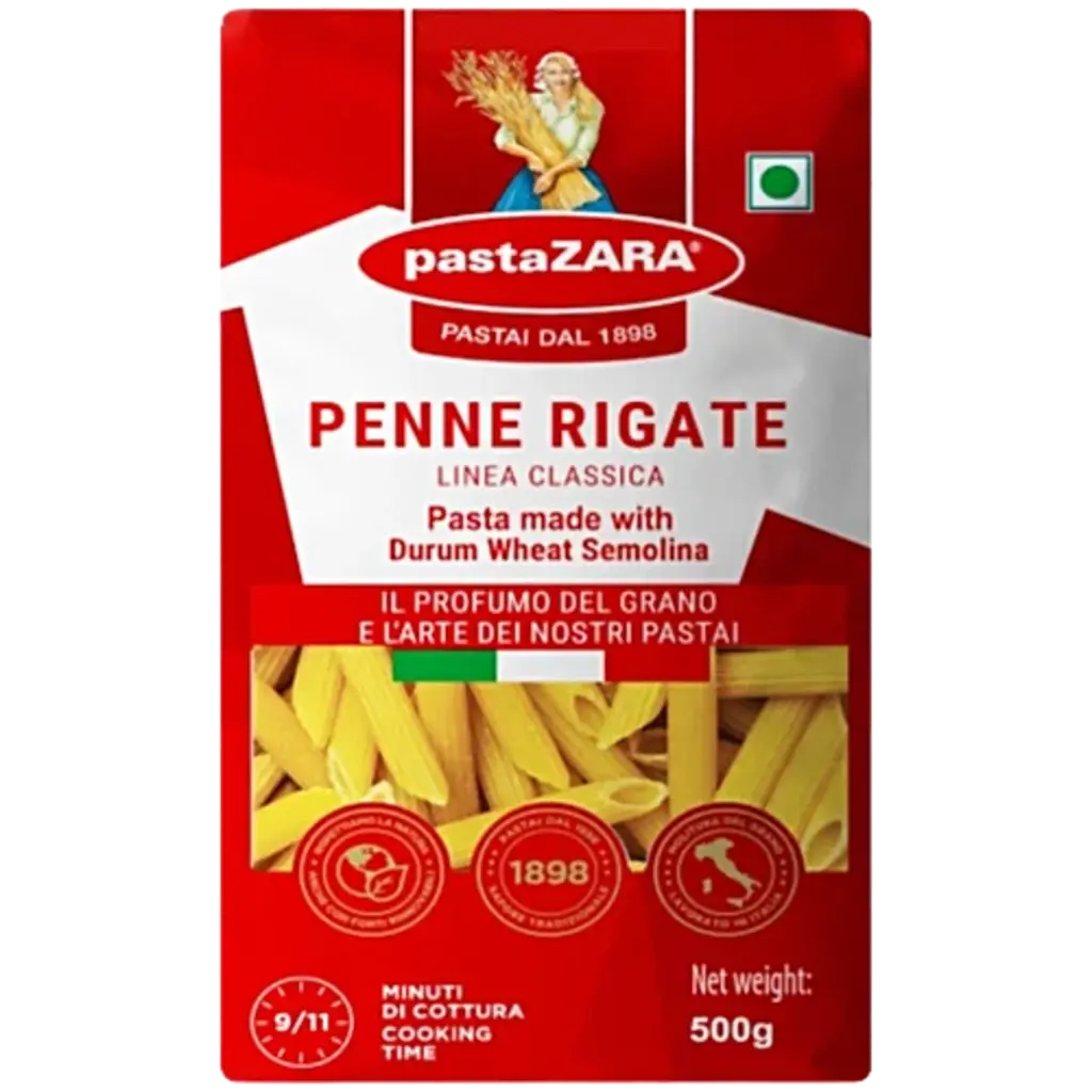 Pastazara Authentic Italian Pasta Penne Rigate