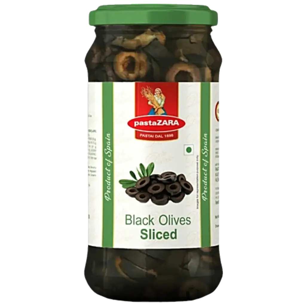 Pastazara Black Olives Sliced