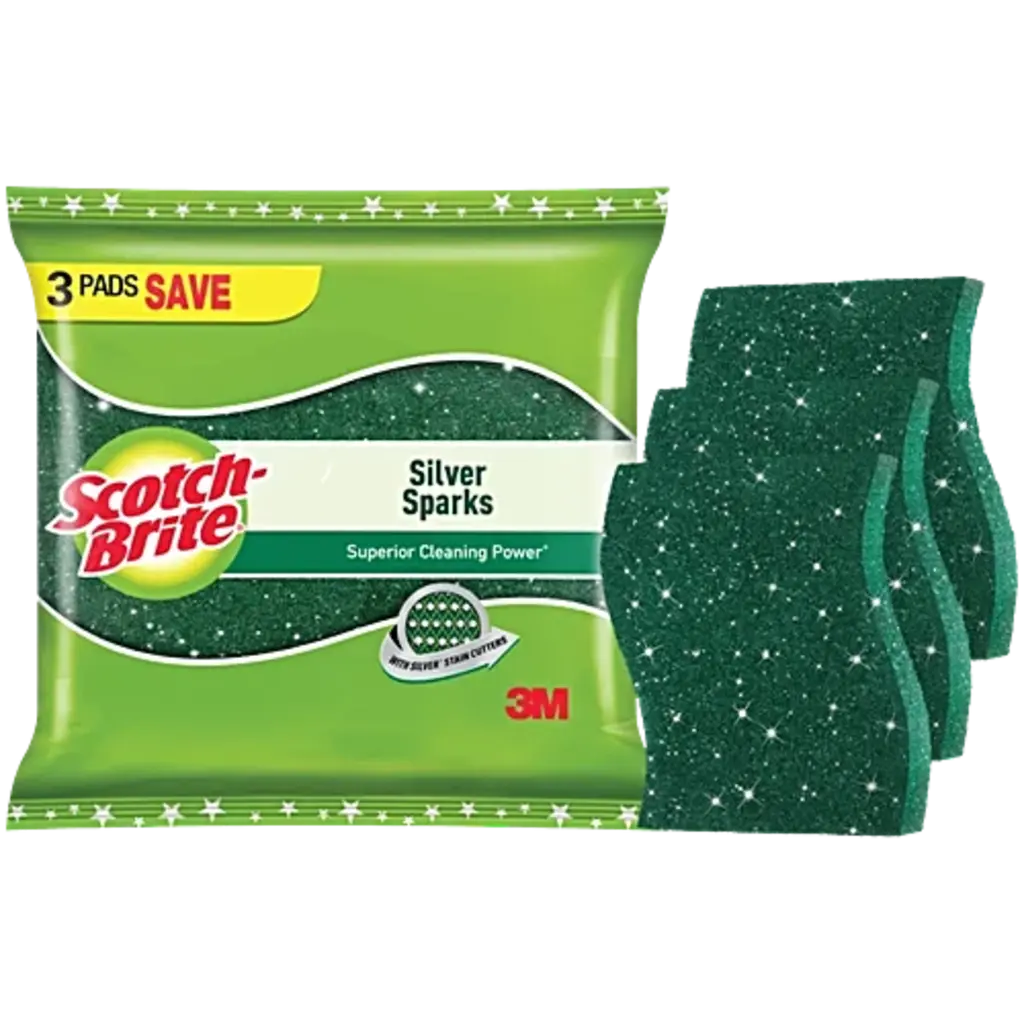 Scotch-Brite Silver Sparks Scrub Pad