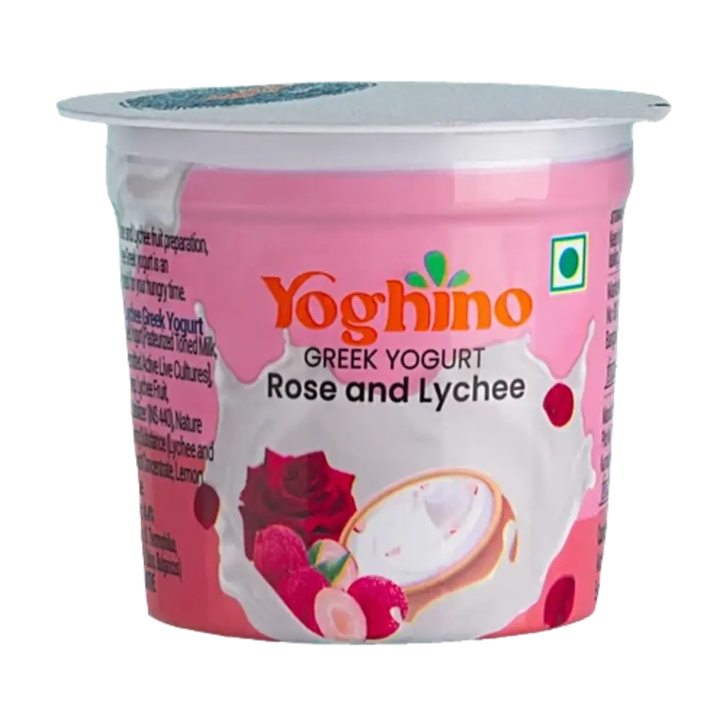 Yoghino Rose & Lychee Greek Yogurt