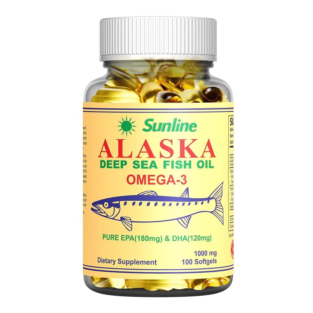 Sunline Alaska Omega 3 Deep Sea Fish Oil