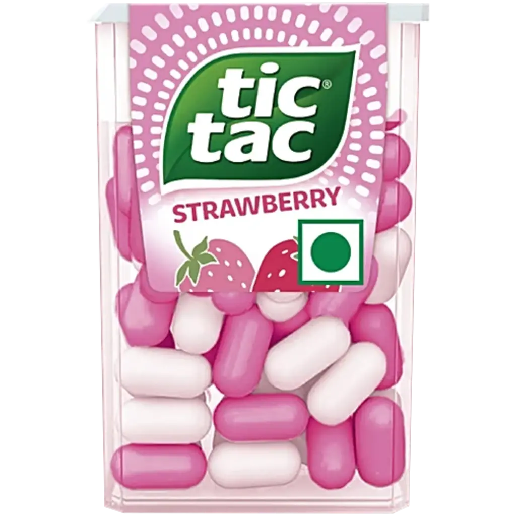 Tic Tac Strawberry Flavoured Mints