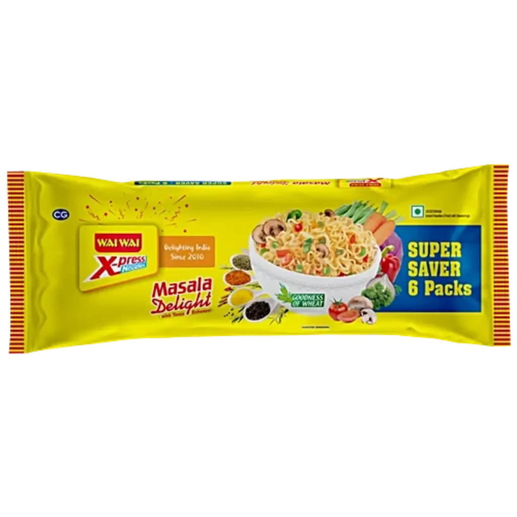 Wai Wai X-Press Noodles Masala Delight
