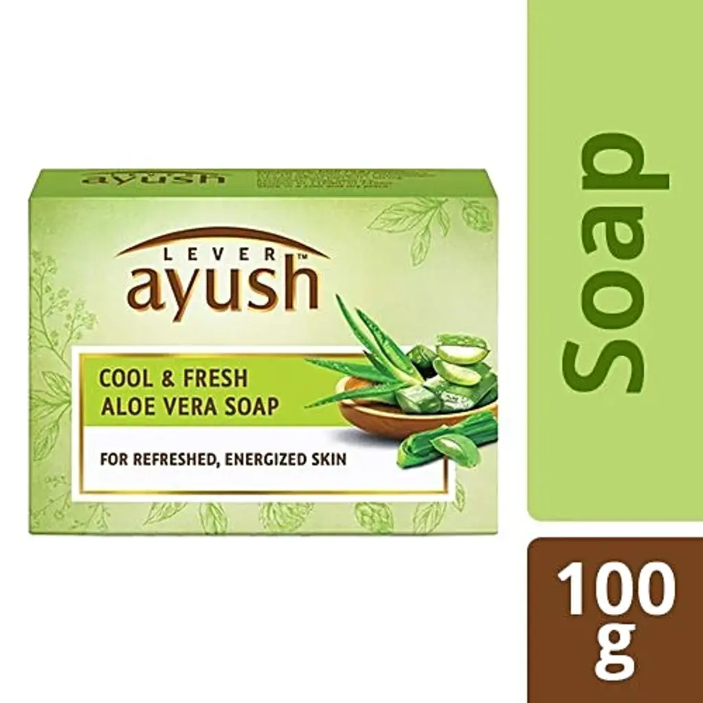 Ayush Cool & Fresh Aloe Vera Soap