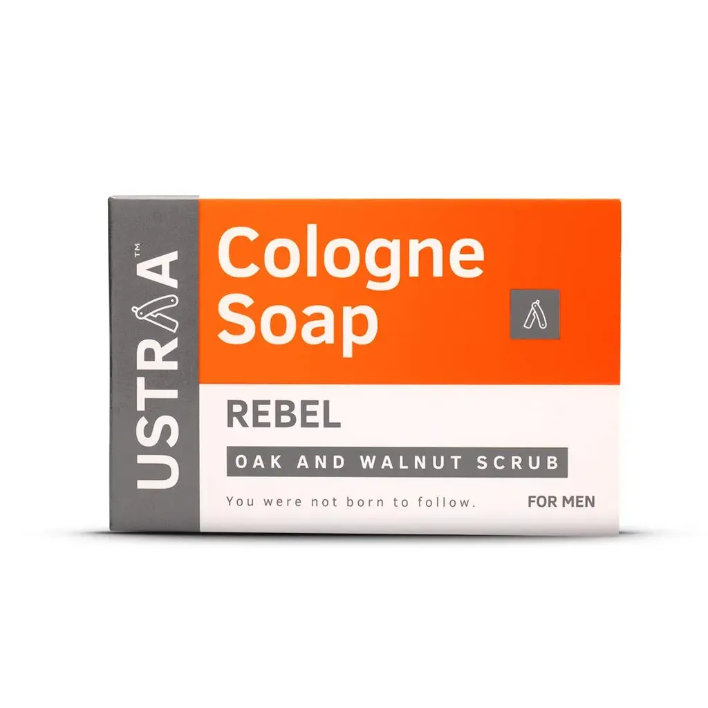 Rebel Cologne Soap with Oak & Walnut 
