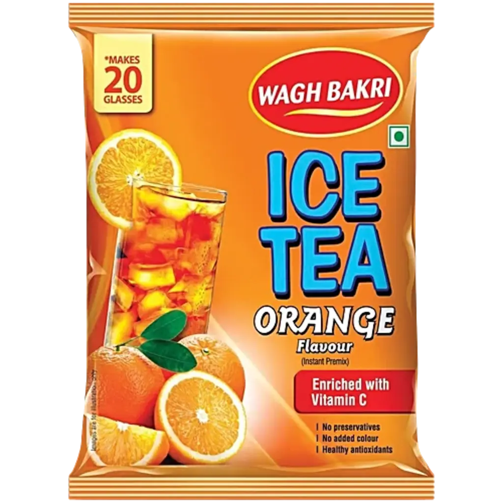 Wagh Bakri Orange Flavour Ice Tea Instant Premix