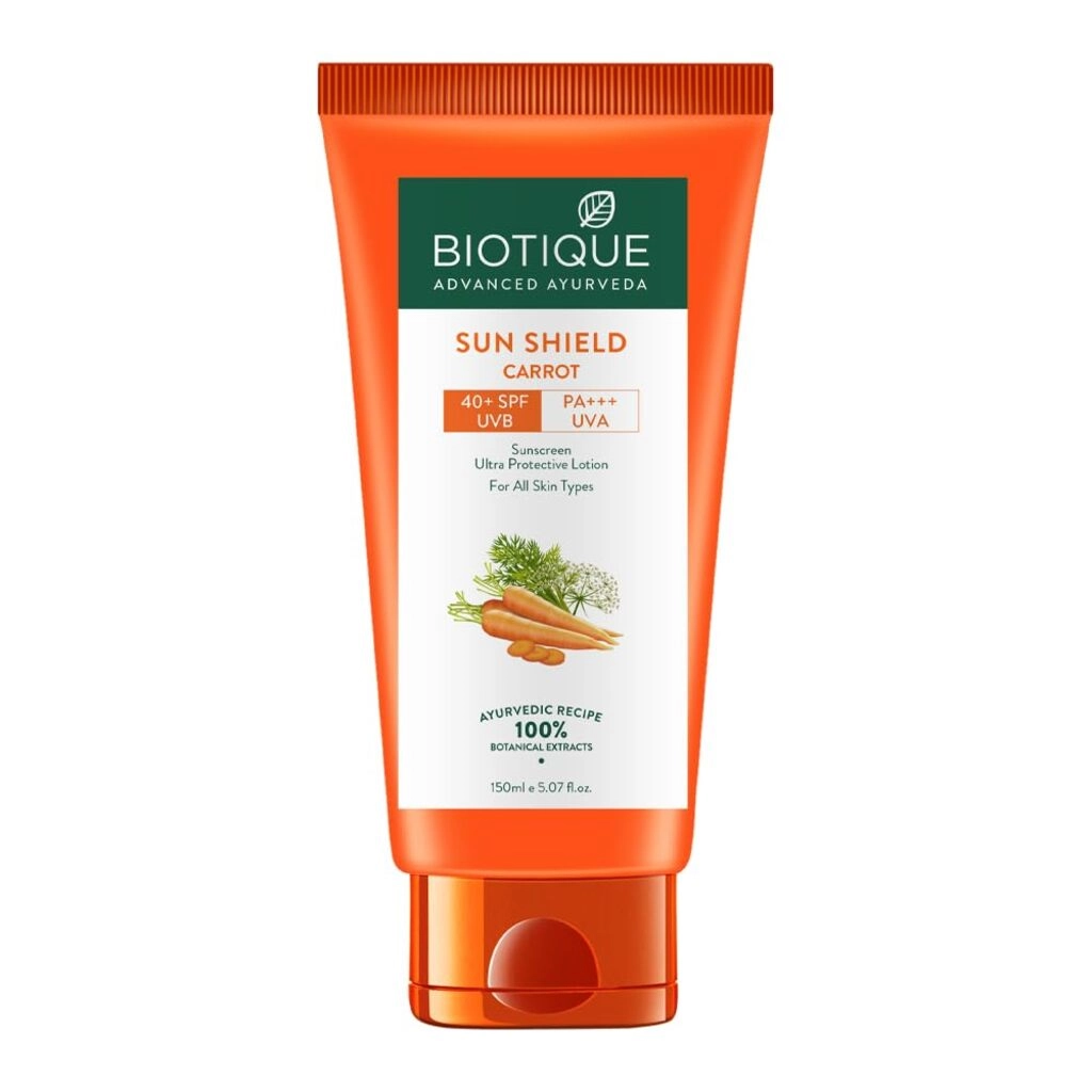 Biotique Carrot Face & Body Sun Lotion SPF 40