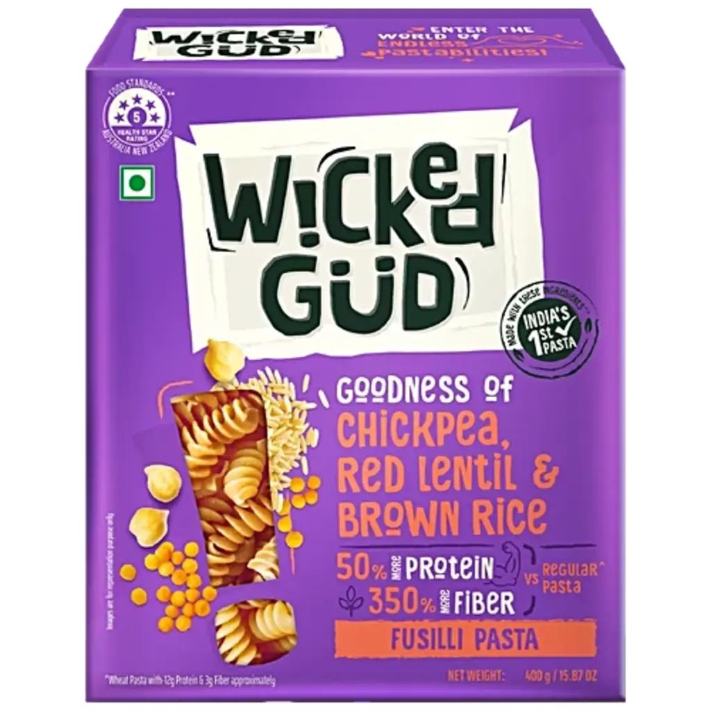 WickedGud Fusilli Pasta