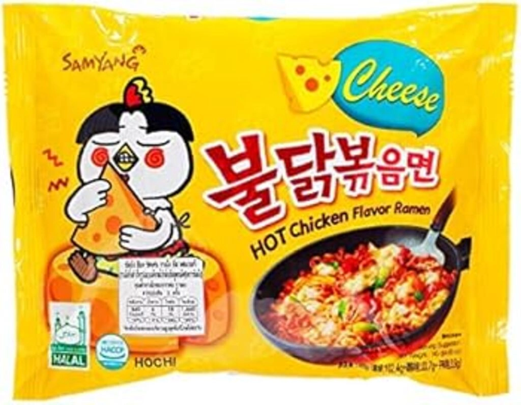 Samyang Hot Chicken Ramen Cheese Noodles