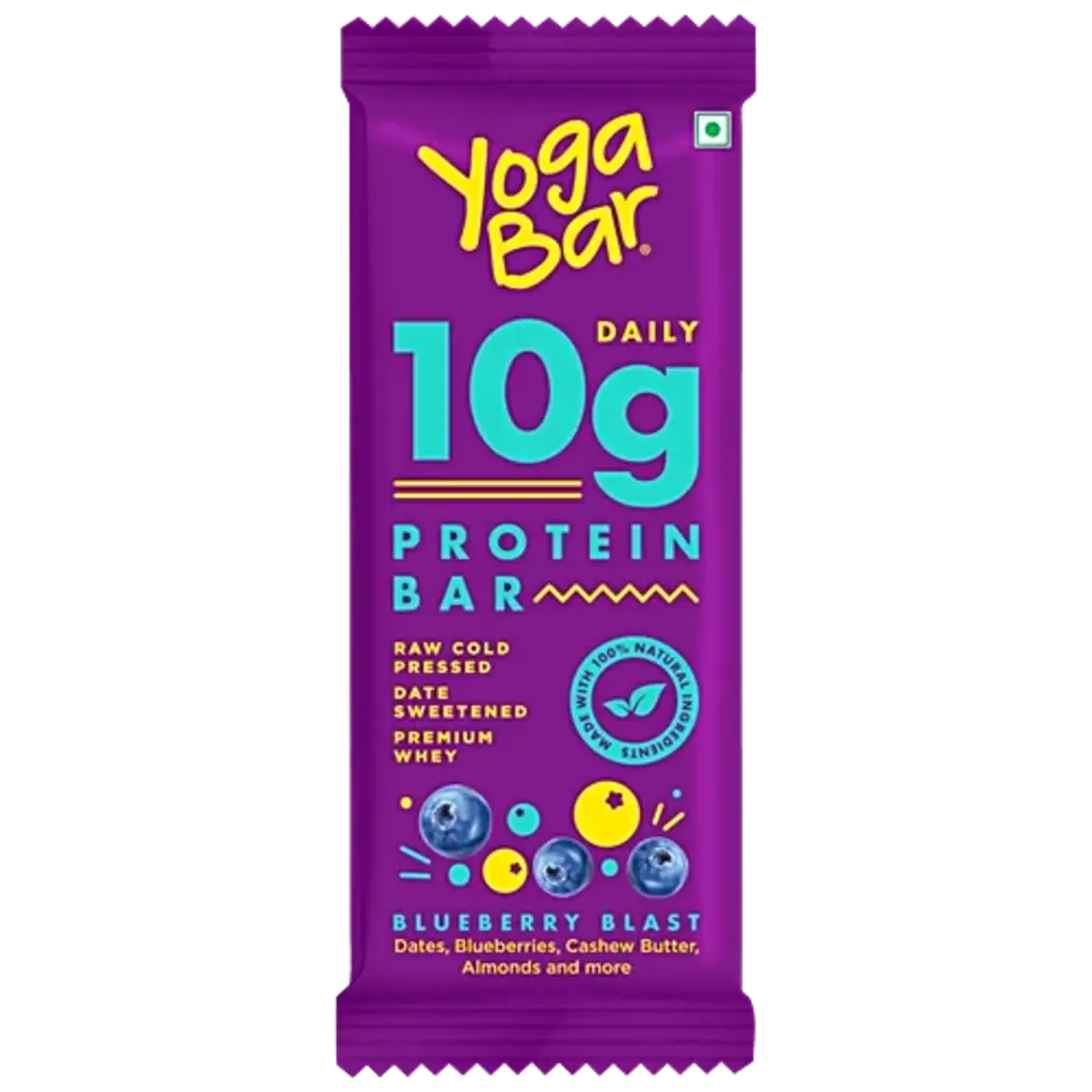 Yoga Bar 10 g Protein Bar Blueberry Blast