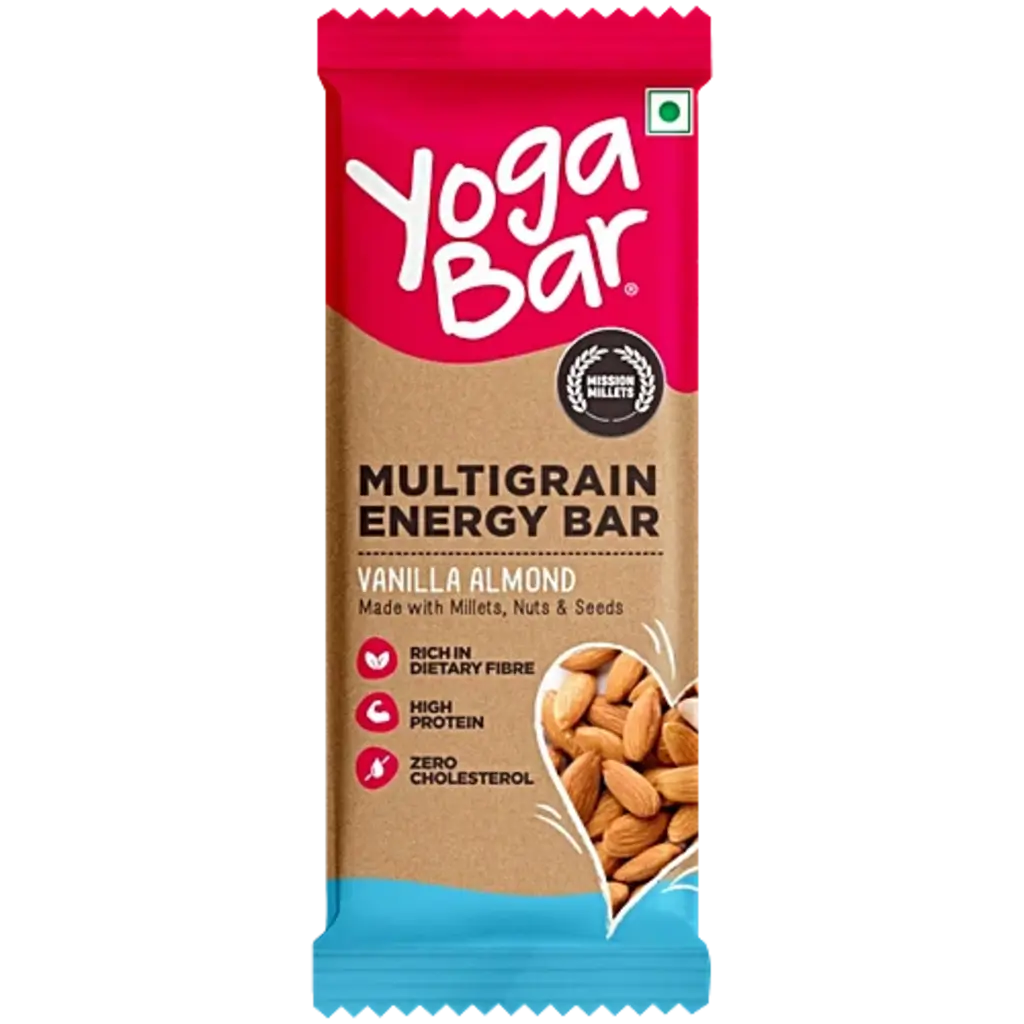 Yoga Bar Multigrain Energy Bar Vanilla Almond