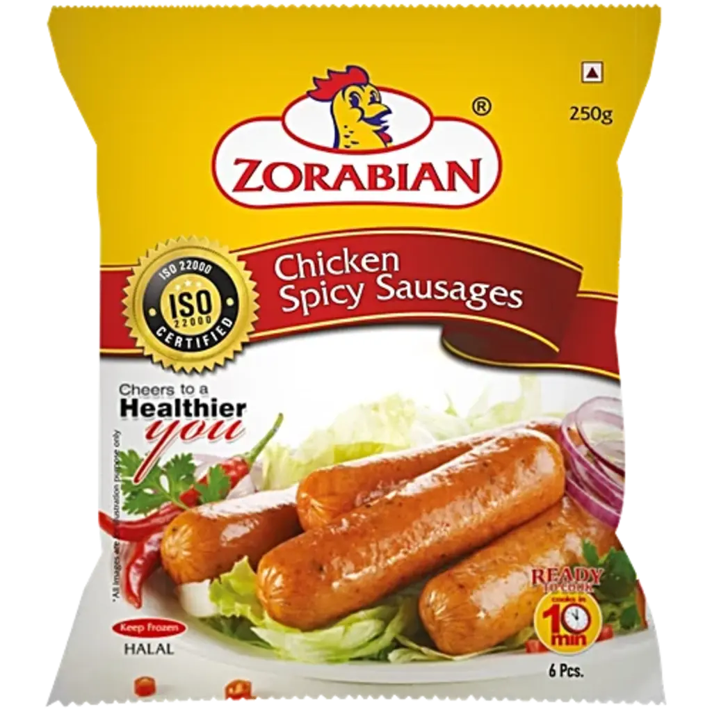 Zorabian Chicken Spicy Sausages