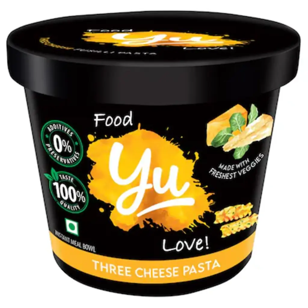 Yu Three Cheese Instant Pasta Bowl