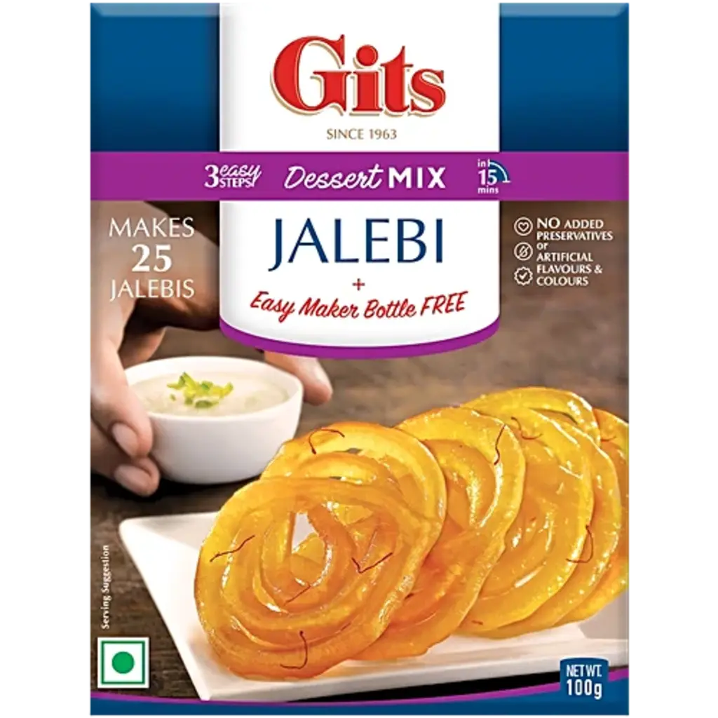 Gits Dessert Mix Jalebi With Maker