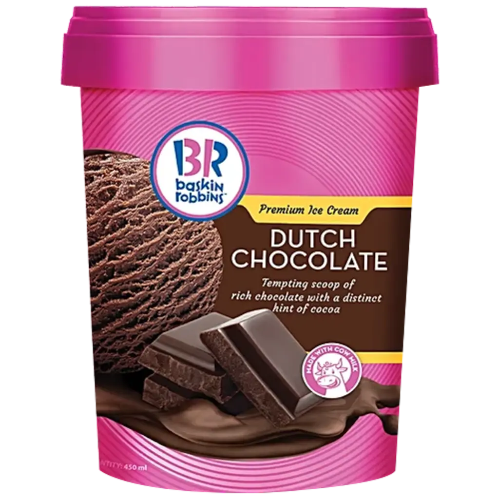 Baskin Robbins Premium Ice Cream Dutch Chocolate
