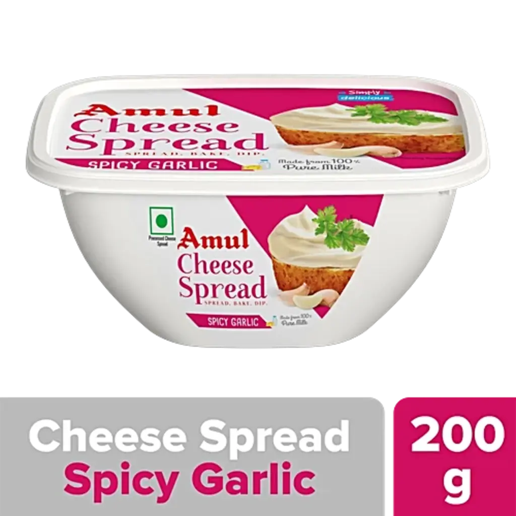 Amul Spicy Garlic Cheese Spread