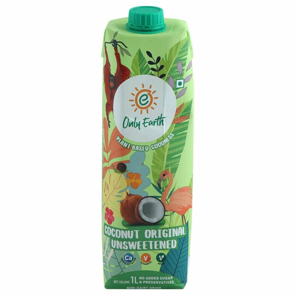 Only Earth Plant Based Unsweetened Coconut Drink