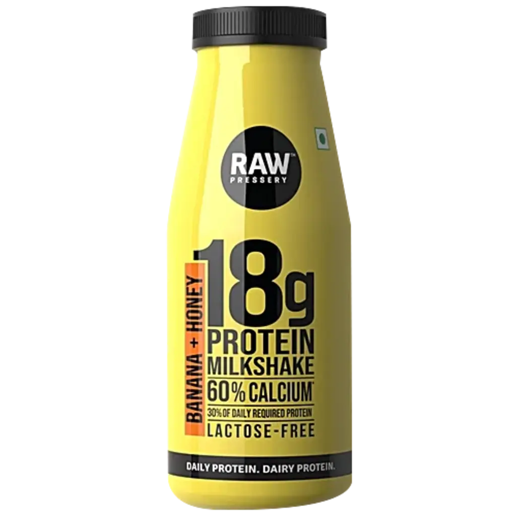 Raw Pressery Protein Milkshake Banana Plus Honey
